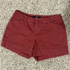The Limited Maroon Women's Shorts